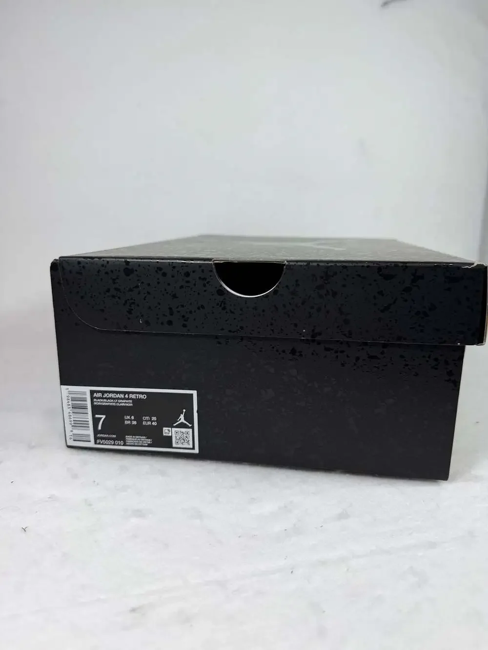 Air Jordan 4 Retro Black Cat FV5029-010 Size 7